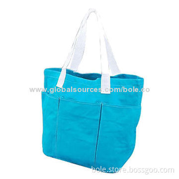 Canvas Tote Bag for Promotional, Can be Customized by Pantone Color
